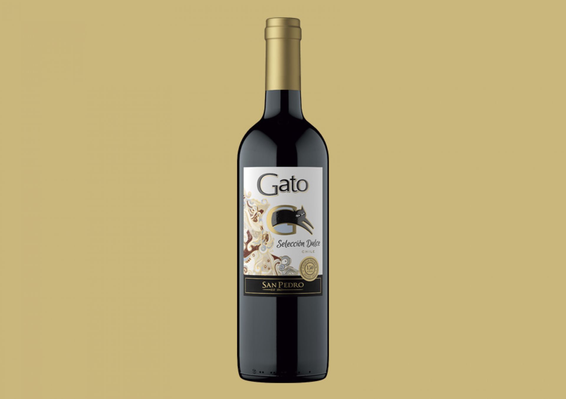 VINO DULCE DC BOTELLON GATO 1.5 CC                